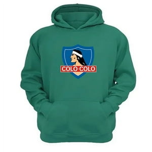 Genérico - Polerón Canguro Equipo Cc Verde Aguamarina Talla Xl Unisex