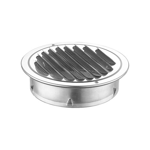 Magideal - Rejilla De Ventilación De Aire, Cubierta De Ventilación, Salida De Aire De Fácil Instalación Con Conducto De Malla De Pantalla, Extractor De Aire Para , 100Mm