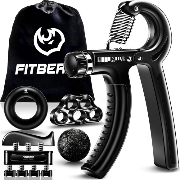 FitBeast Grip Strengthener Forearm Strengthener Hand Grips Set