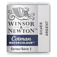 Pintura Acuarela Winsor & Newton Cotman Half Pan Metallic