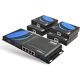 thumbnail image 1 of Extensor HDMI OREI 1x4 1080p hasta 400 pies (120 m) IR negro, 1 of 8