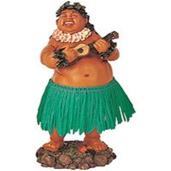 Salpicadero Hula Doll KC Hawaii Local Boy con ukelele de 18 cm