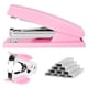 thumbnail image 1 of Engrapadora De 25 Hojas Rosa Con Quitagrapas, 1 of 7