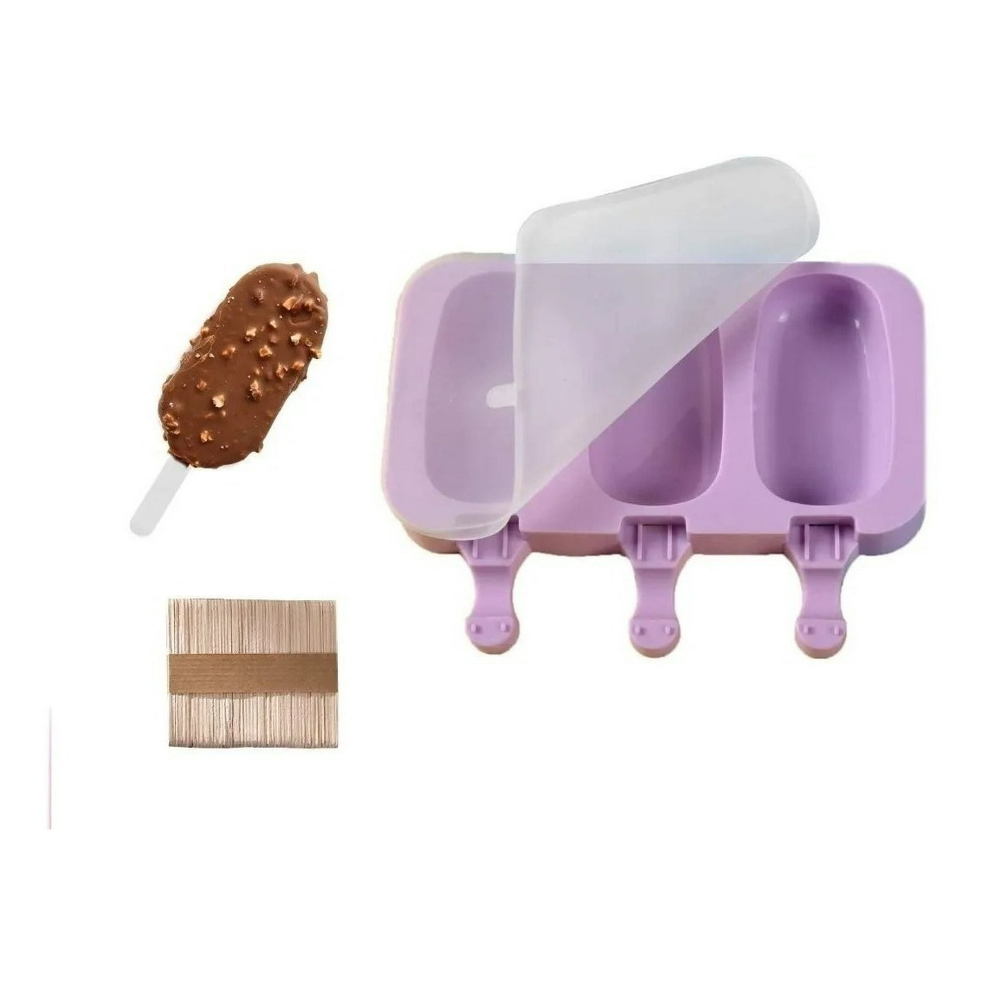Genérico - Molde De Helado De Silicona Paleta De Helado Cakesicle
