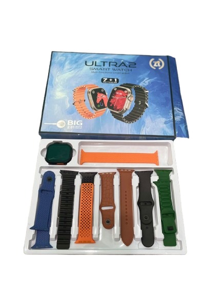 Multicompra.Cl - Smartwatch Deportivo Pantalla Táctil Bluetooth Con 7 Correas Intercambiables