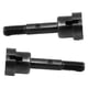 thumbnail image 5 of 2 Piezas Escala 1 16 Ejes De Rueda De Metal Mejora Para Hsp 94186 94286 Piezas De Bricolaje Negro, 5 of 5