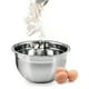 thumbnail image 2 of Tazon Bowl Cuenco Acero Inoxidable Reposteria Pocillo Fuente Wakeshome 24cm, 2 of 7