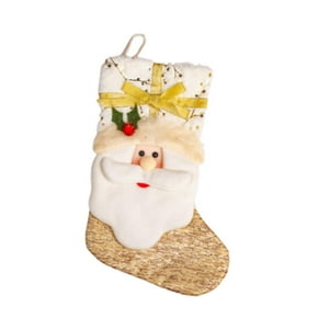 Genérico - Medias Navideñas Reutilizables Para Decorar La Chimenea De Las Fiestas Navideñas