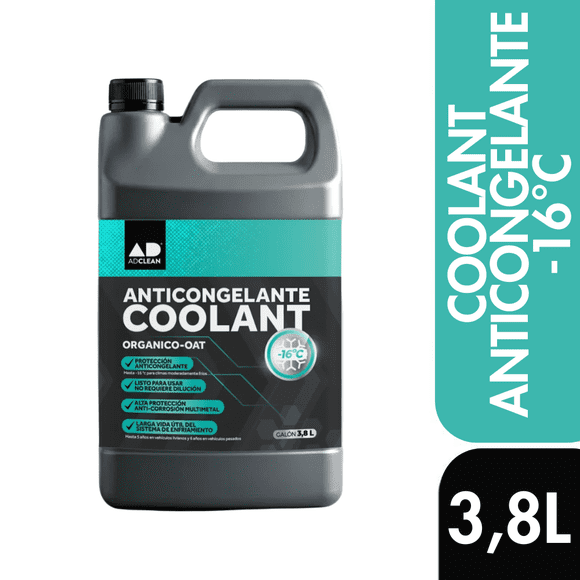 Anticongelante adclean coolant -16° 3,8 L
