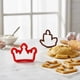 thumbnail image 1 of Set 2 Cortadores de Galletas Corona y Barco 2 piezas, 1 of 4