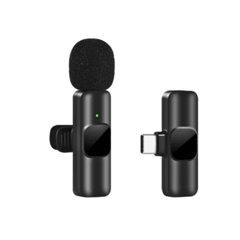 Genérico - Microfono Corbatero Portatil Inalambrico Conexion Usb-C