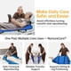 thumbnail image 2 of Protector de Cama Posicionador NurtureCare Mejorado de 3 Capas Impermeable, 2 of 9