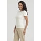 thumbnail image 2 of Polera Mujer Básico Lisa Crema, 2 of 4