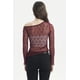 thumbnail image 3 of Polera Mujer Hombro Asimétrico Vino, 3 of 4