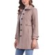 thumbnail image 4 of INSPIRE CHIC Abrigo Clásico de Mujer con Botonadura Simple de Invierno Largo con Bolsillos M Rosa Empolvado, 4 of 6