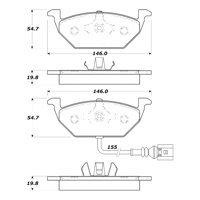 Pastillas Freno Para Auto Motaquip Lvxl1299