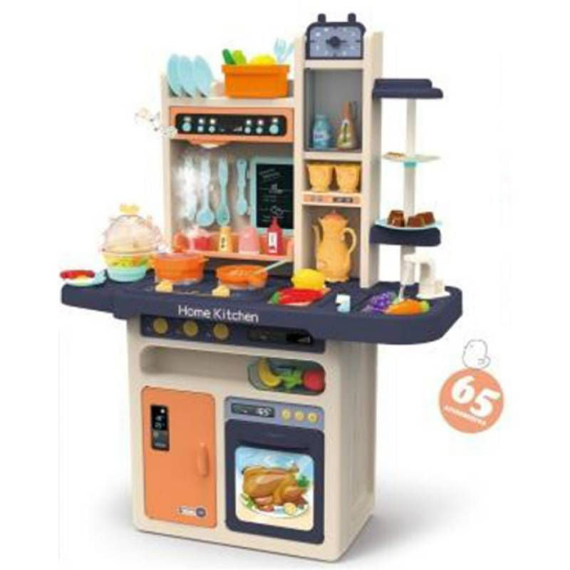 Click Ventas - Cocina Juguete Para Niños 65 Piezas Luces Sonidos Infantil