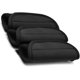 thumbnail image 1 of Paquete de 3 fundas de neopreno para asas de equipaje, identificadores de equipaje para maletas de viaje (negro), 1 of 2