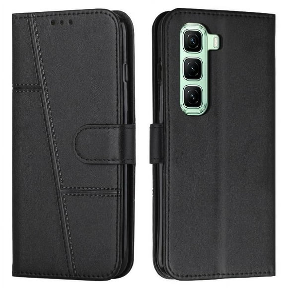 Funda Flip Para Infinix Hot 50 Pro 4g – Carcasa Delgada Y Resistente A Impactos Con Soporte Para Uso Diario Y Profesional