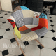 thumbnail image 2 of Mecedora Silla Rocking Asiento Patch Chenille - Naranjete, 2 of 3