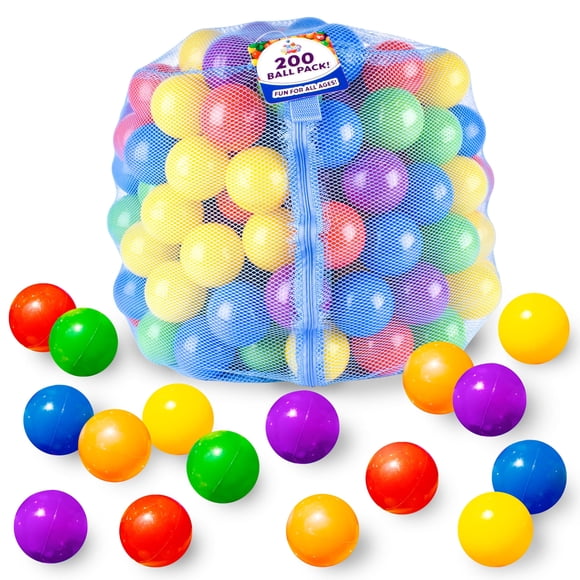Bolas de plástico Sunny Days Entertainment, 200 unidades, para piscina de bolas
