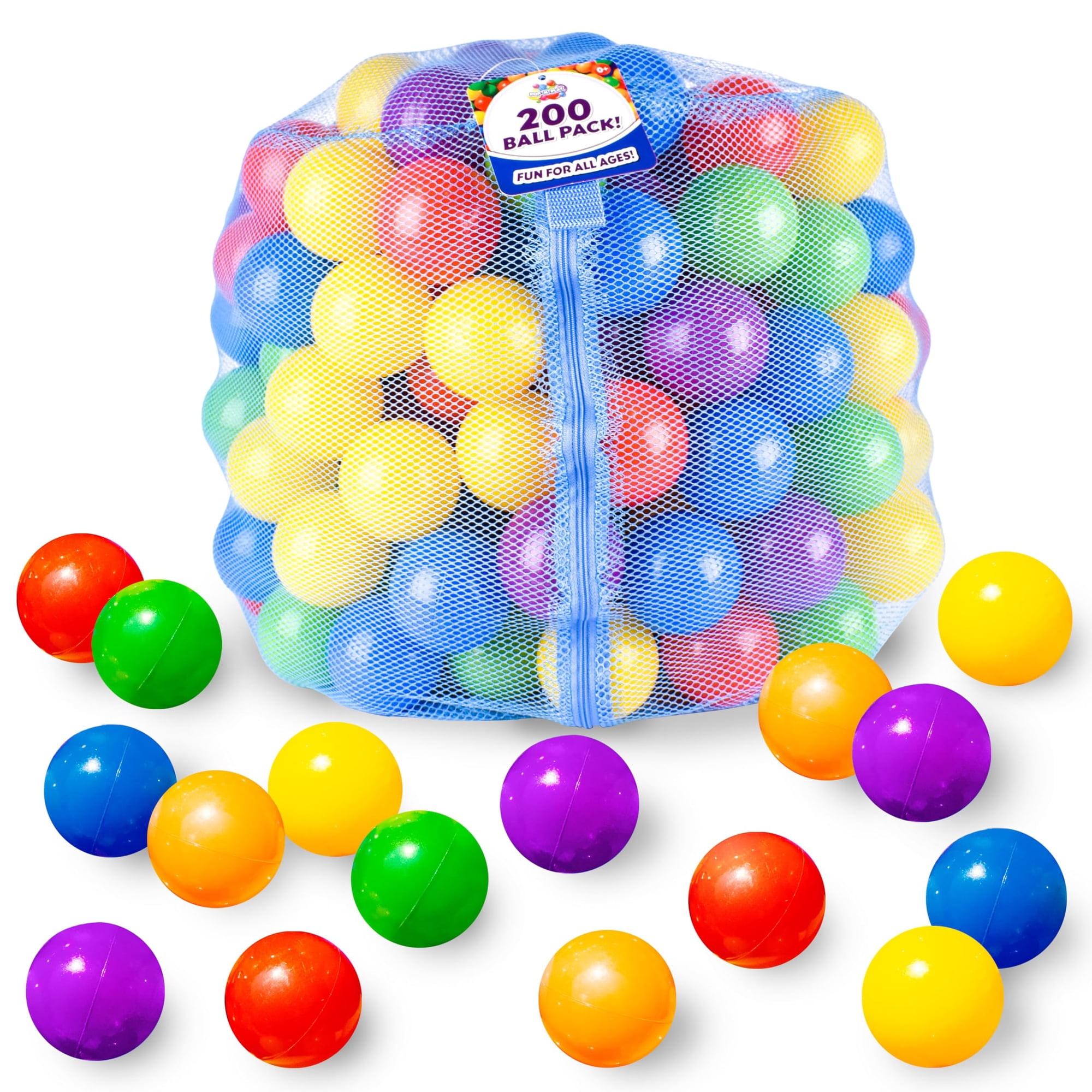 Bolas De Plástico Sunny Days Entertainment, 200 Unidades, Para Piscina De Bolas