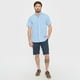 thumbnail image 4 of Camisa Hombre Escocesa M/C Azul Corona, 4 of 5