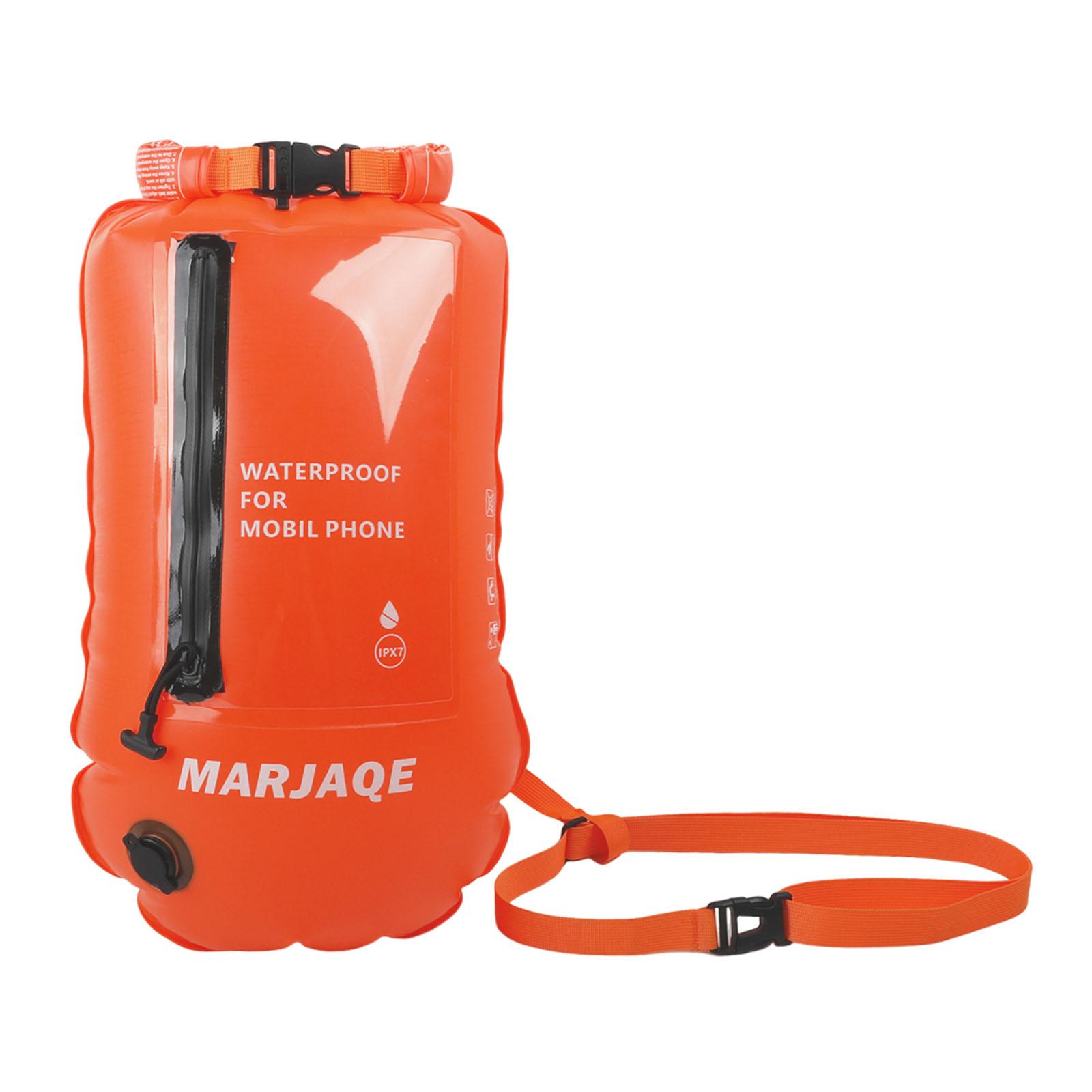 Magideal - Bolsa Seca Para Boya De Natación, Accesorio Resistente Y De Alta Visibilidad Para Rafting, Navegación Y Playa.