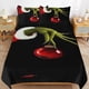 thumbnail image 1 of Christmas Grinc-h Grin-ch Christmas Grinc-h Grin-ch Bedding Set Sheet Set for Kids Adults,All Season Lightweight, 1 of 5