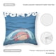 thumbnail image 5 of Ponyo en el Acantilado Fundas de almohada de terciopelo con tema, regalos de funda de almohada, decoración para el hogar, cojín de lanzar, regalo de cumpleaños para fans y parejas.61*61cm., 5 of 6