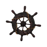 Magideal - Decoración De Pared, Timón De Barco, Colgante De Pared, Decoración De Accesorios De Fotografía , 23Cm