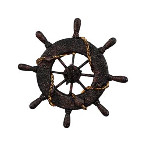 Magideal - Decoración De Pared, Timón De Barco, Colgante De Pared, Decoración De Accesorios De Fotografía , 23Cm