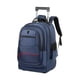 thumbnail image 4 of Mochila Con Ruedas, Portátil, Para Llevar En El Equipaje De Mano, Para Adultos, Para Viajes De Negocios, Color Azul, 4 of 5