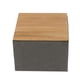thumbnail image 2 of recipiente de madera del té del envase del organizador de la caja de almacenamiento del té de la tapa de bambú envase, 2 of 5