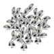 thumbnail image 5 of 50 Uds Cuchillas De Pesca Aparejos De Herramientas Spinnerbaits Para Perca Lubina Hombres Mujeres Plata 15mm, 5 of 5