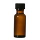 thumbnail image 2 of Botella de vidrio Boston Round ámbar de 15 ml Ananda Corporation (72 piezas), 2 of 3