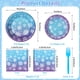 thumbnail image 3 of Juego de platos y servilletas Frozen Snowflake para fiesta de cumpleaños, 100 unidades, 3 of 7