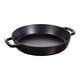 thumbnail image 1 of Sartén de hierro fundido STAUB de 33 cm con doble asa, negro mate, 1 of 4