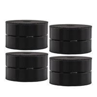 Magideal - Almohadilla Amortiguadora Para Altavoces, Almohadilla Aislante Para Los Pies Del , Soporte De Aislamiento, Almohadillas Para Altavoces, Soporte 4 Piezas Negro