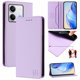 thumbnail image 1 of Funda Billetera con Soporte para Xiaomi Redmi Note 13 5G Bloqueo RFID Plegable Morado claro, 1 of 6