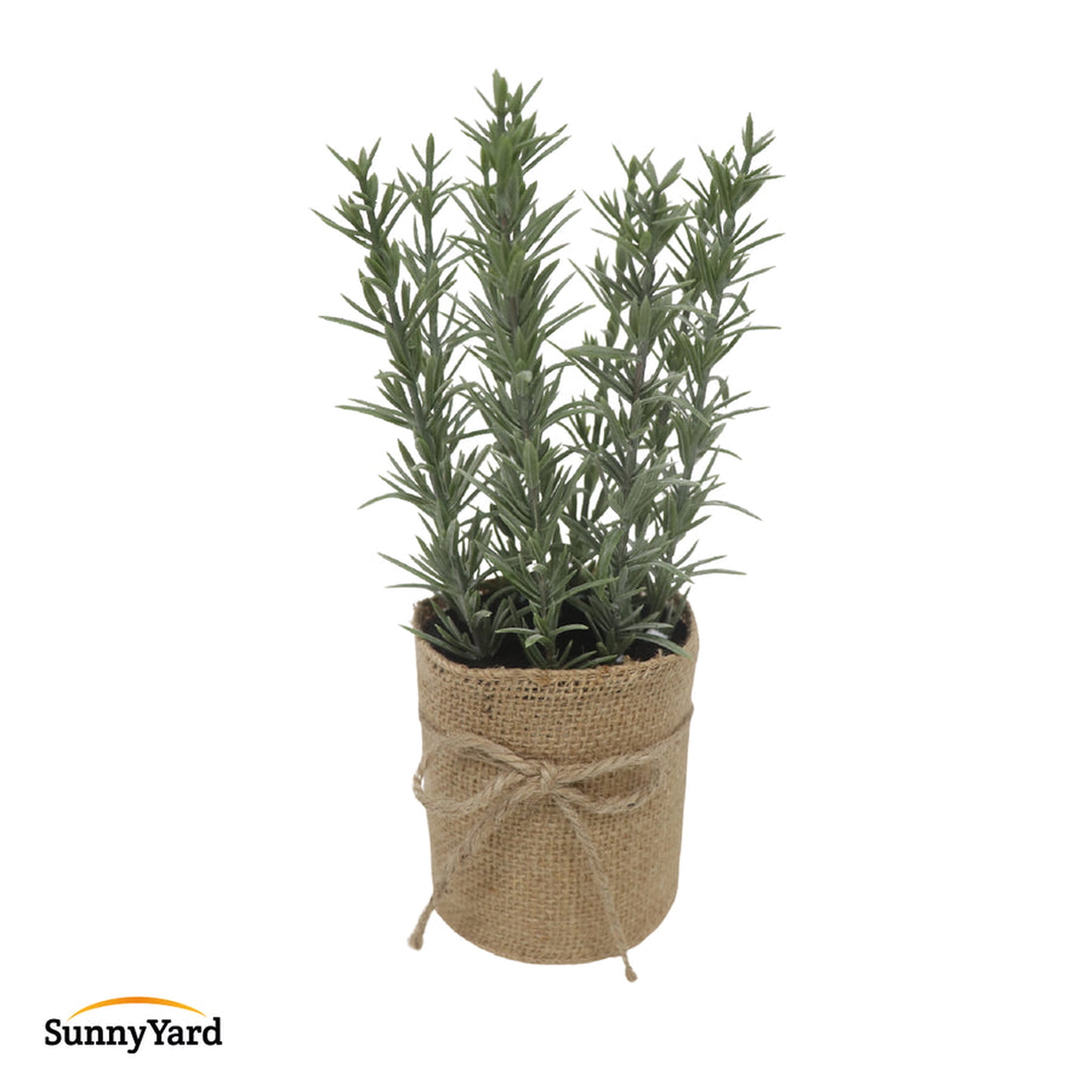 Kiosclub - Romero Planta Artificial Con Macetero Decoración Sunnyyard