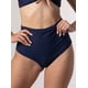 thumbnail image 3 of Bottom de Bikini Daikiri Mujer Calzón Tiro Alto Sin Elasticos Azul Marino Protección UV50+, 3 of 3
