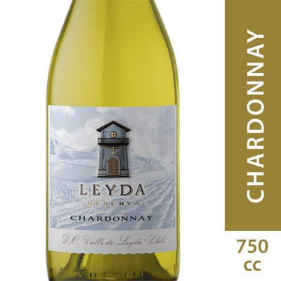 Vino Blanco Reserva Chardonnay Botella 750 Cc Leyda