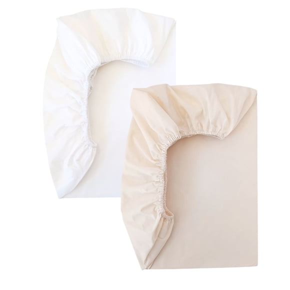 Pack Sabanas Bajeras Bicolor Beige