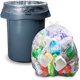 thumbnail image 2 of Bolsas de basura Tasker 208-227 L (50 unidades con corbatas) transparentes, 2 of 14
