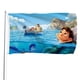 thumbnail image 1 of Luca Bandera impresa con temática, regalo perfecto para fanáticos, amigos y familiares, y adecuada para actividades al aire libre e interiores, decoraciones de fiesta. 120*180CM, 1 of 6