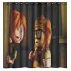 thumbnail image 1 of Cortina de ducha de diseño único, juego de cortinas de baño con ganchos, tamaño 66 x 72 pulgadas, 1 of 3