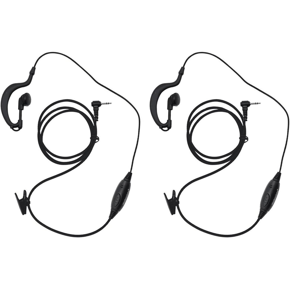 Auricular Abcgoodefg 2.5mm 1pin Mic Para Walkie Talkie Motorola