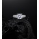 thumbnail image 2 of Anillos de Boda de Moissanita de 2 Quilates para Mujer Color D VVS1 Anillos de Promesa de Aniversario de Plata Esterlina 925 para Ella Talla 5-9, 2 of 7