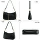 thumbnail image 2 of Bolso de hombro Gumhay para mujer de piel sintética negro, 2 of 3